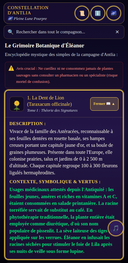Le Grimoire Botanique d'Éléanor