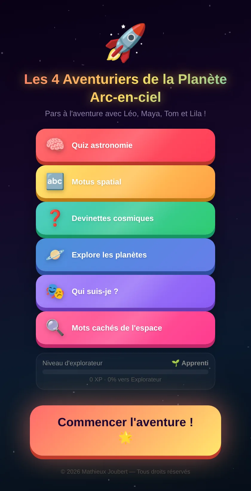 Aperçu du jeu